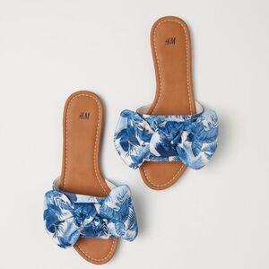 H&M sandals with bow - size 37